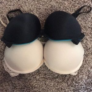 36 C push up padded bras!